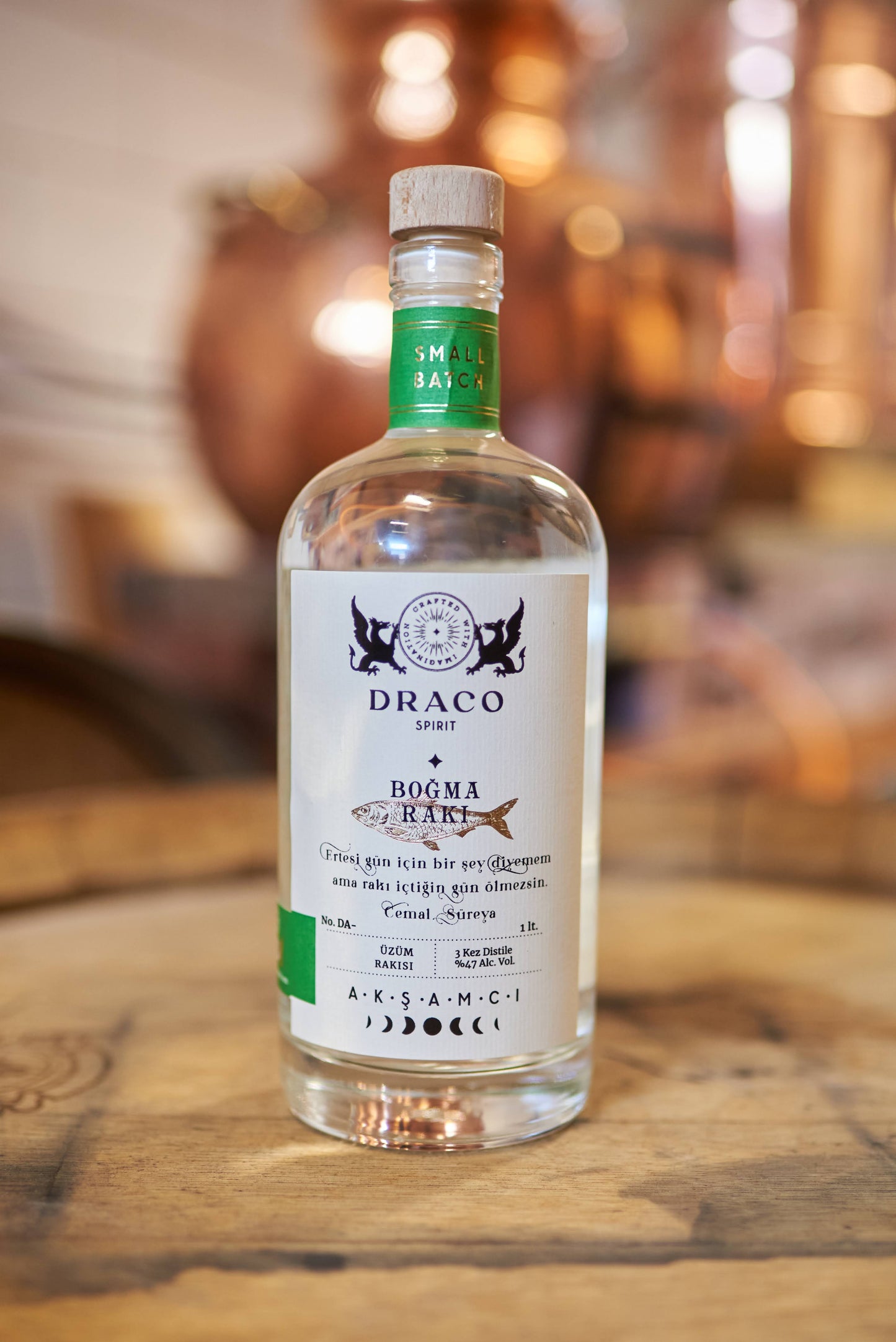 Boğma Raki -MÖSYÖ LAMBO -Amphora (Triple Distilled)